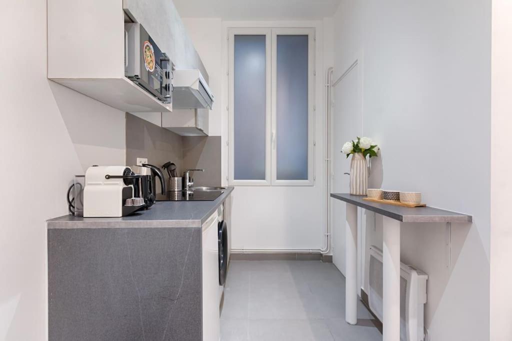 Batignolles Lemercier Cosy Apartment 4P-1Br Paris Exterior photo